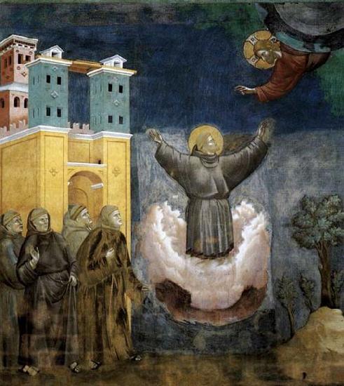 GIOTTO di Bondone Ecstasy of St Francis Norge oil painting art